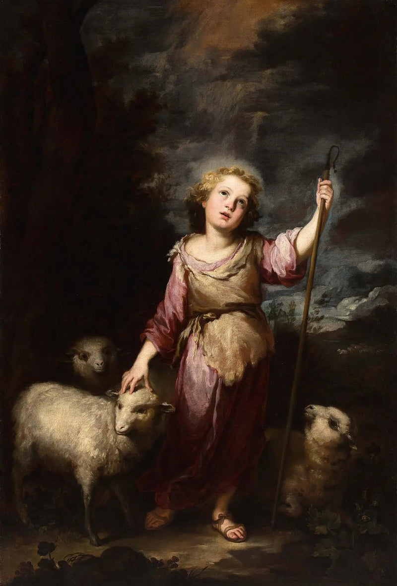 De Goede Herder Christus - Bartolomé Esteban Murillo

Source:
Le Christ Bon Pasteur - Bartolomé Esteban Murillo