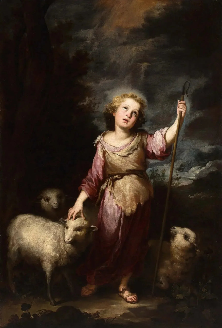 De Goede Herder Christus - Bartolomé Esteban Murillo

Source:
Le Christ Bon Pasteur - Bartolomé Esteban Murillo