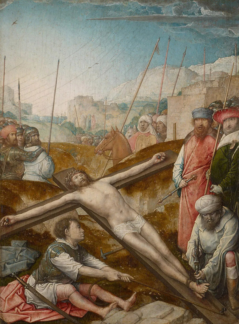Het gekruisigde Christus - Juan de Flandes