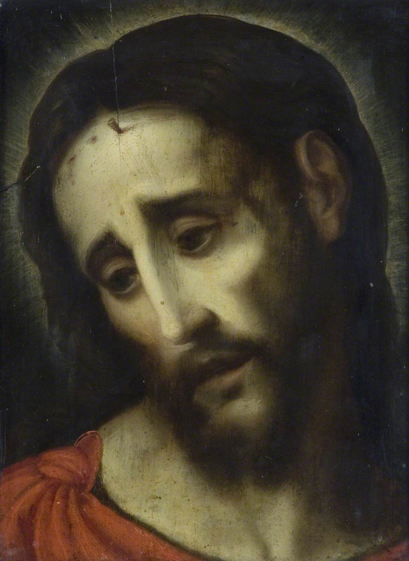 Het Christus als de Man van smarten - Luis de Morales