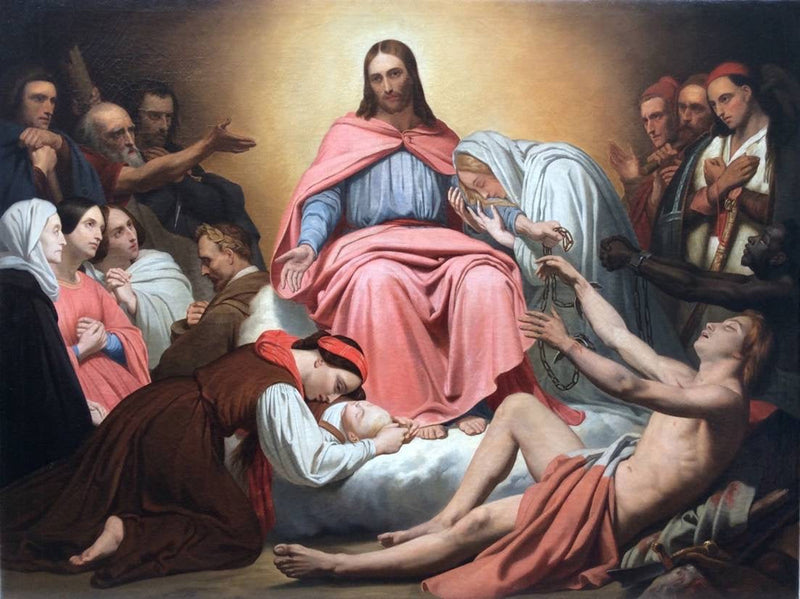 De Troosterende Christus - Ary Scheffer