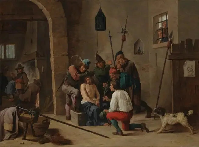 De gekroonde Christus met doornenkrans - David Teniers de Jonge

Source:
Le Christ couronné d'épines - David Teniers le Jeune