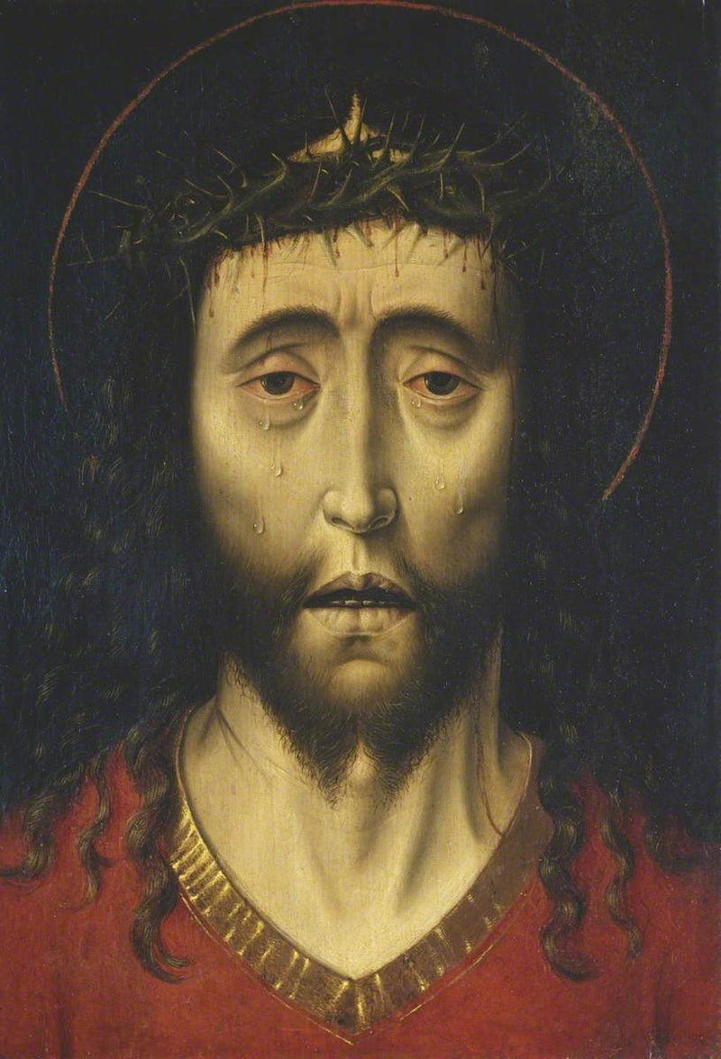 Het gekroonde Christus met doornenkrans - Dirk Bouts