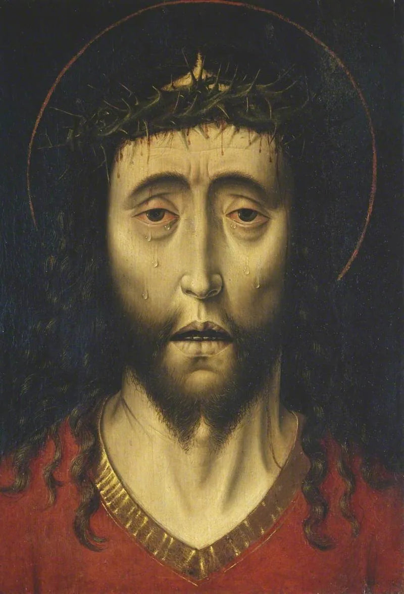 Het gekroonde Christus met doornenkrans - Dirk Bouts