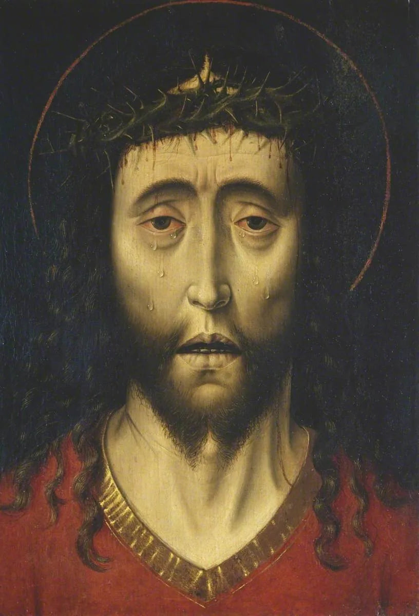 Het gekroonde Christus met doornenkrans - Dirk Bouts