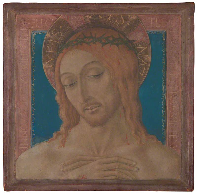 Het gekroonde Christus met doornenkrans - Matteo di Giovanni