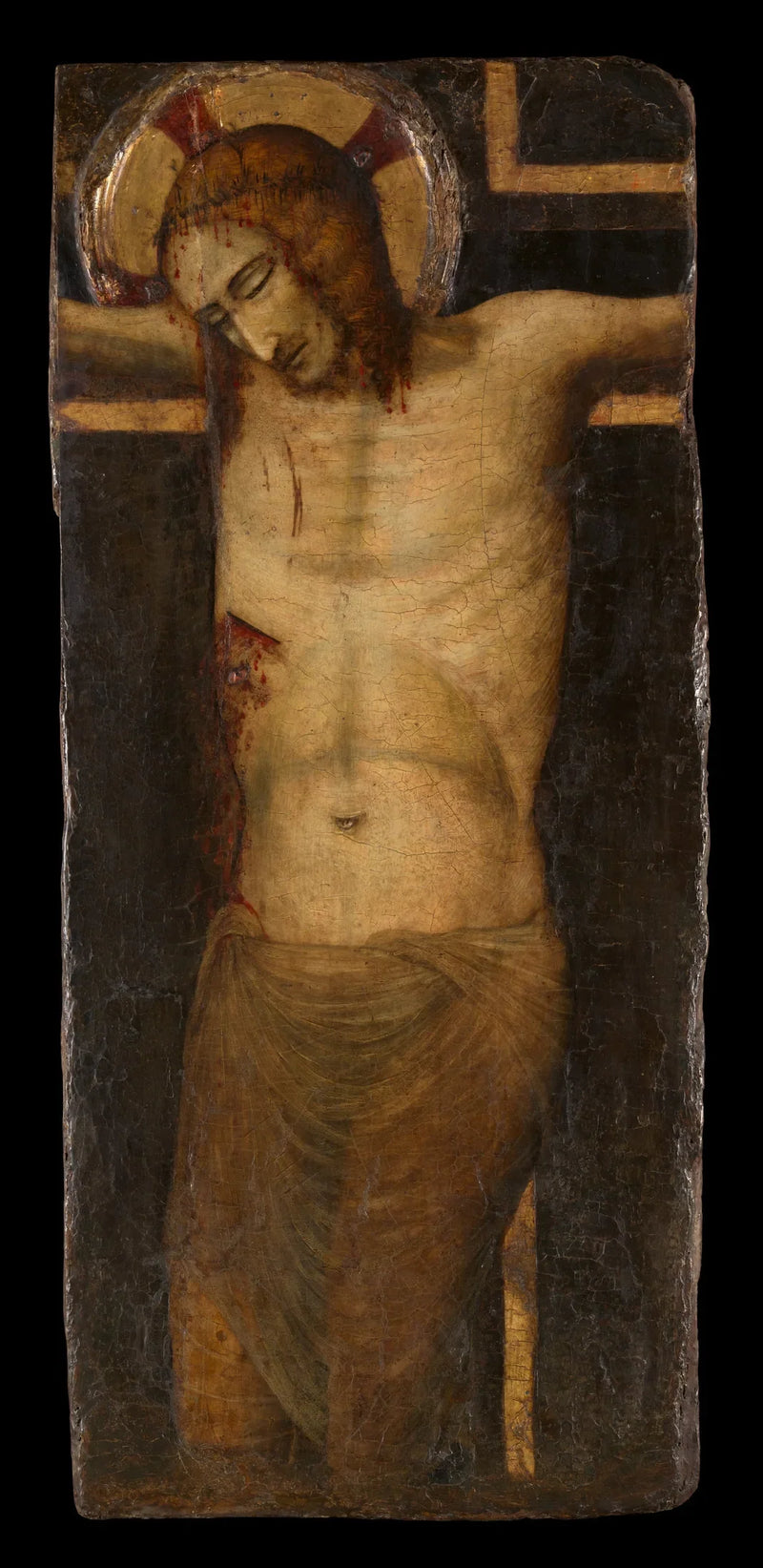 Het gekruisigde Christus - Pietro da Rimini
