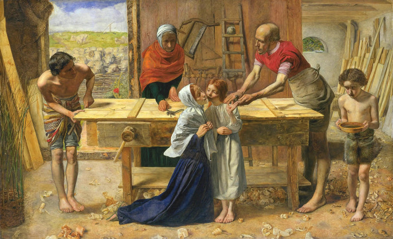 Het Christuskind in het huis van zijn ouders - John Everett Millais

Source:
Le Christ dans la maison de ses parents - John Everett Millais