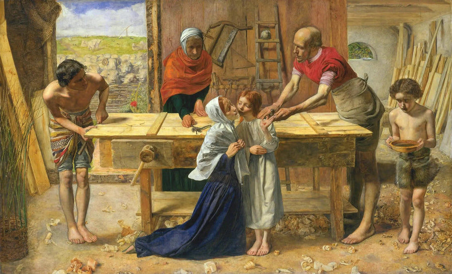 Het Christuskind in het huis van zijn ouders - John Everett Millais

Source:
Le Christ dans la maison de ses parents - John Everett Millais