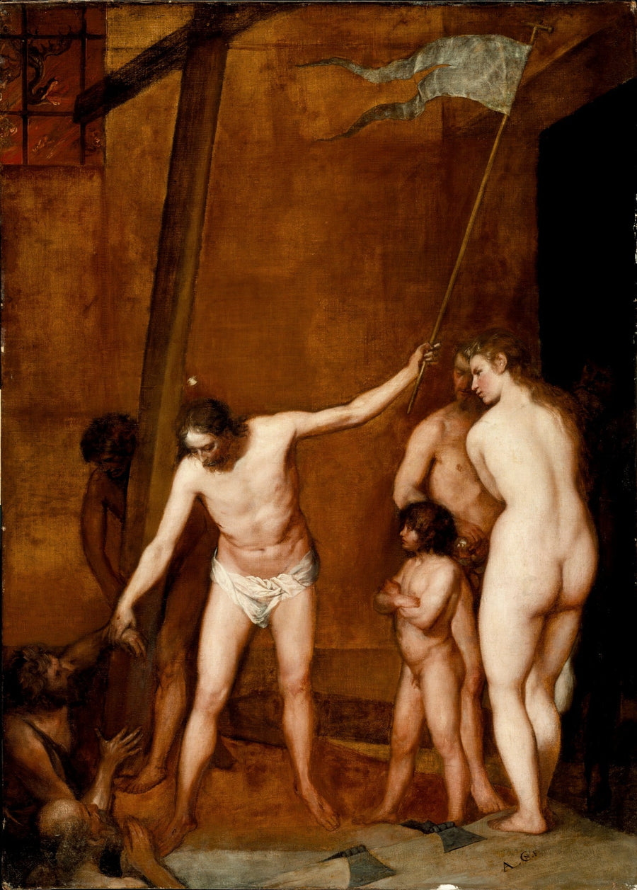 Het Christus in de limbo's - Alonso Cano