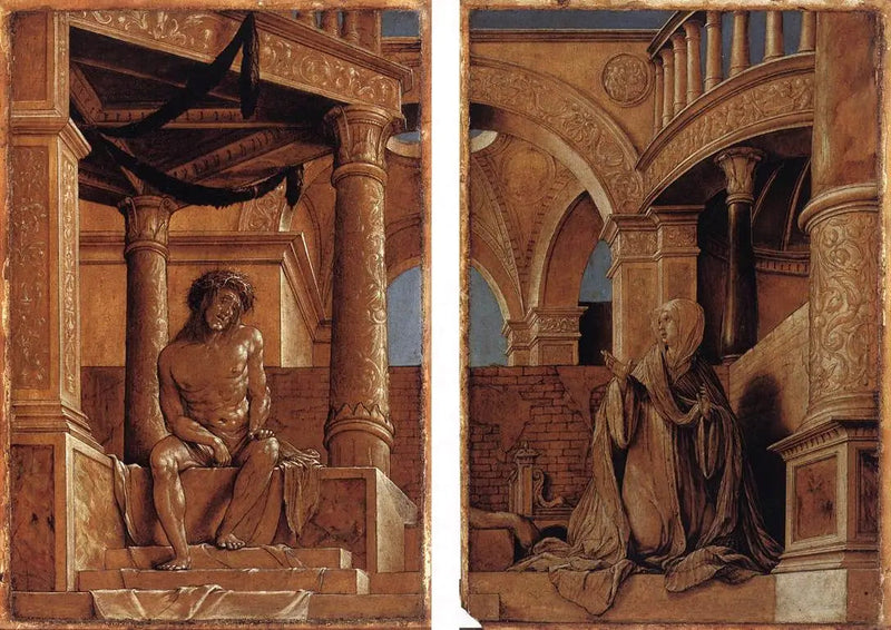 De Christus van smart en de huilende Maagd - Hans Holbein de Jonge

Source:
Le Christ de douleur et la Vierge en pleurs - Hans Holbein le Jeune