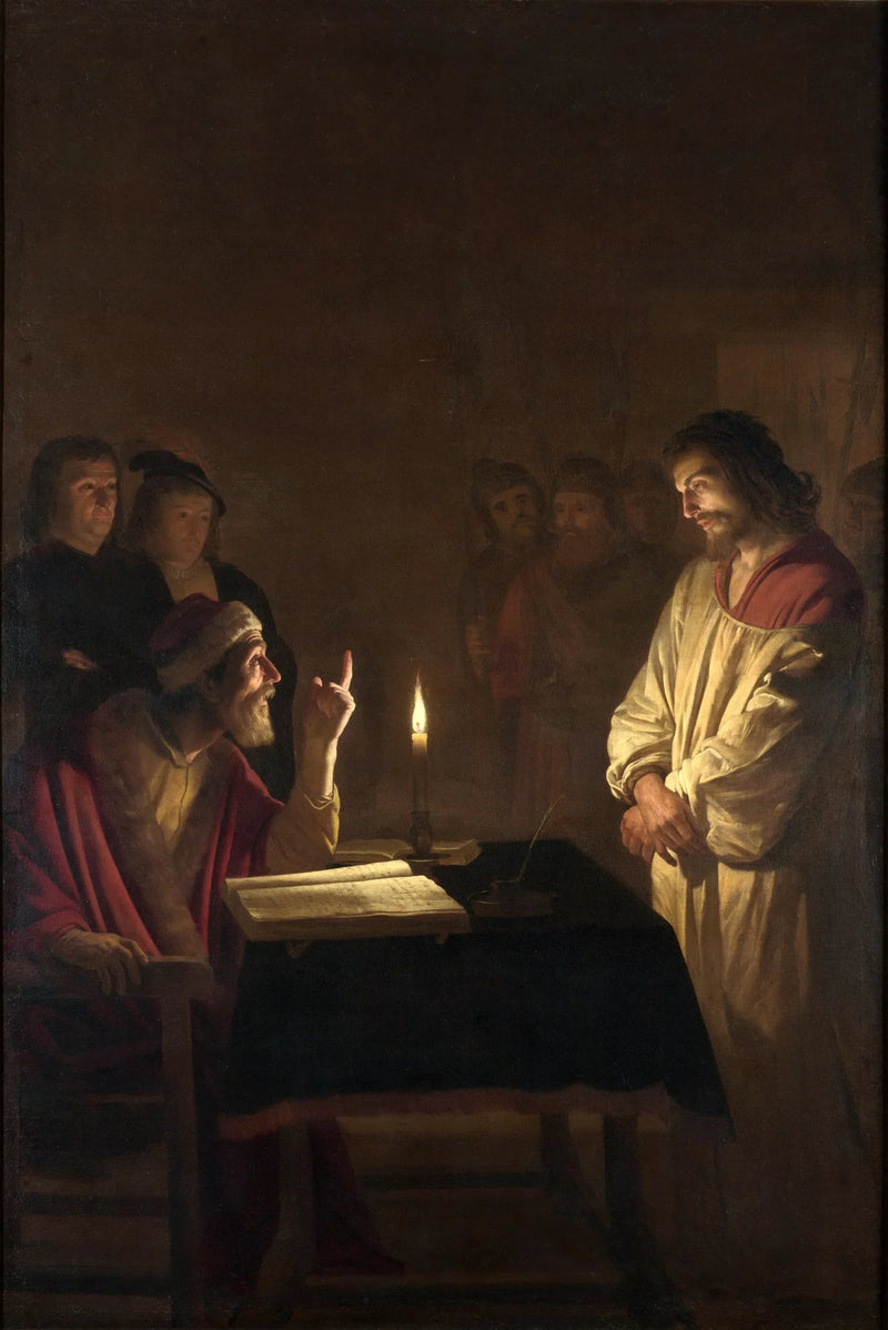 Christus voor de Hogepriester - Gerrit van Honthorst