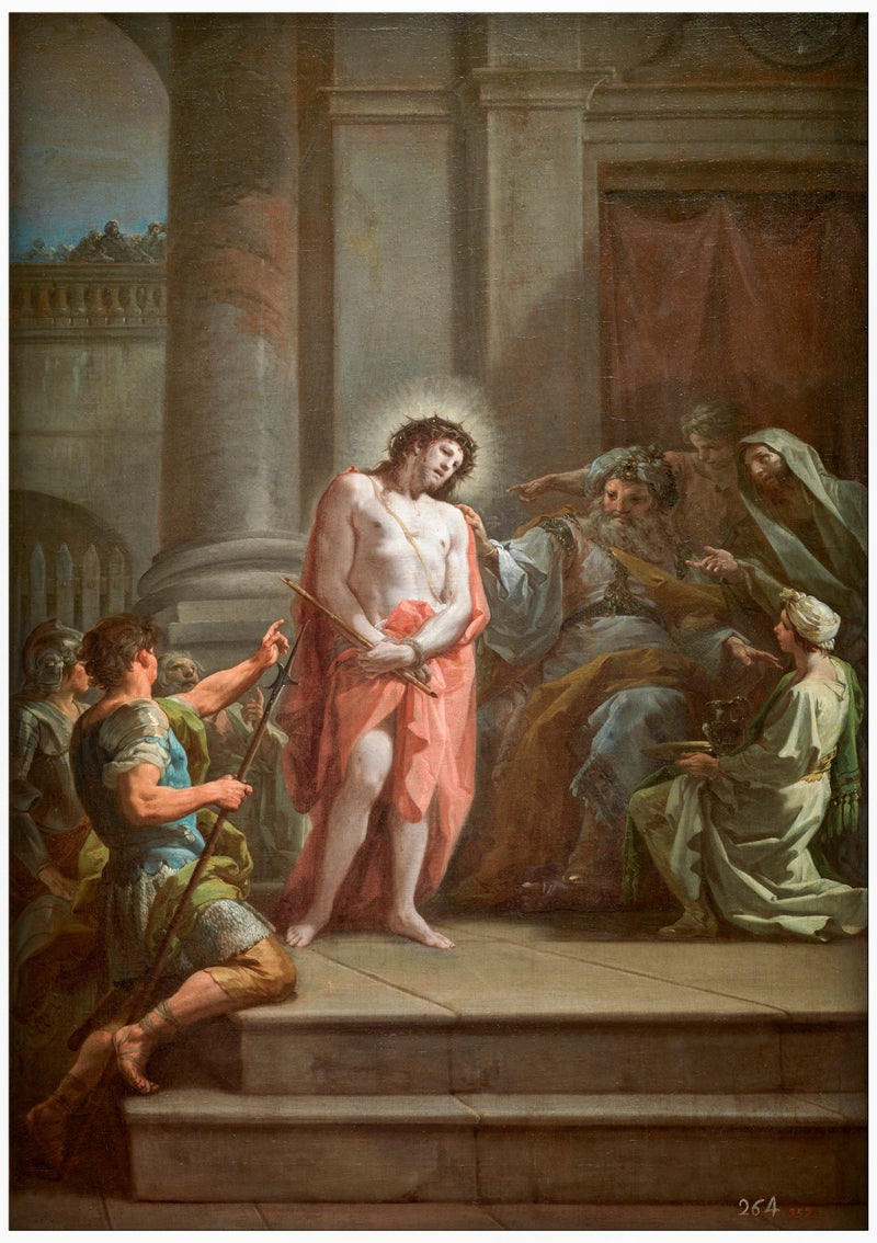 Het Christus voor Pilatus - Corrado Giaquinto