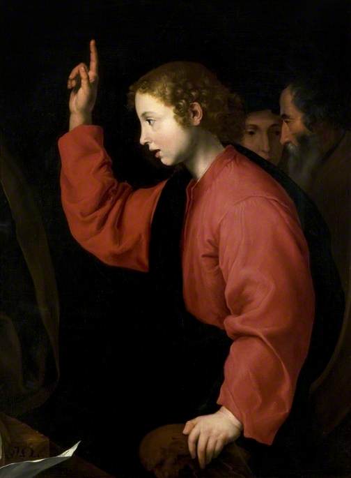 Christus in gesprek met de dokters - Jusepe de Ribera