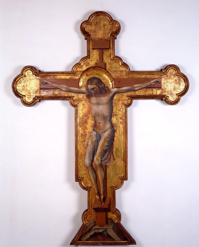 Het Christus aan het kruis - Guariento di Arpo