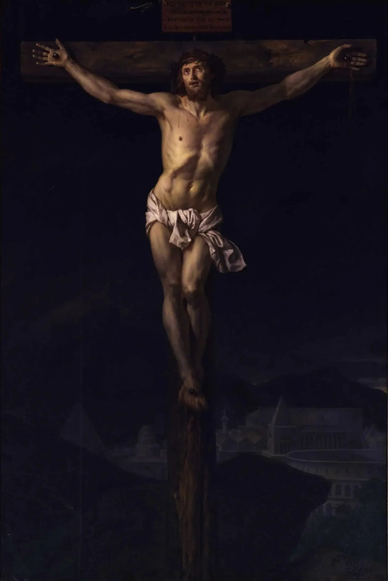 Christus aan het kruis - Jacques-Louis David