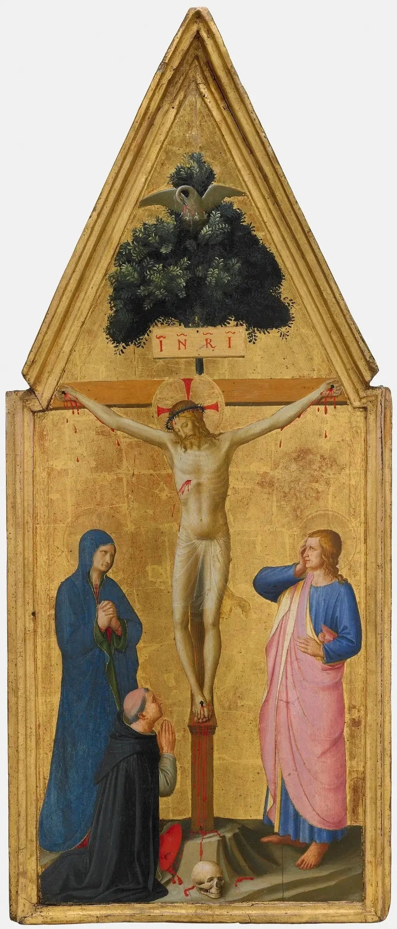 Het Christus aan het Kruis, de Maagd, Sint Johannes de Evangelist en kardinaal Torquemada - Fra Angelico

Source:
Le Christ en Croix, la Vierge, saint Jean l'Évangéliste et le cardinal Torquemada - Fra Angelico