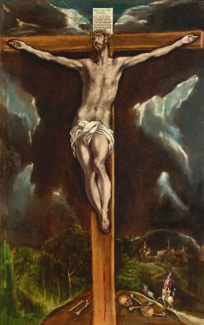 Christus aan het kruis (Toledo) - El Greco