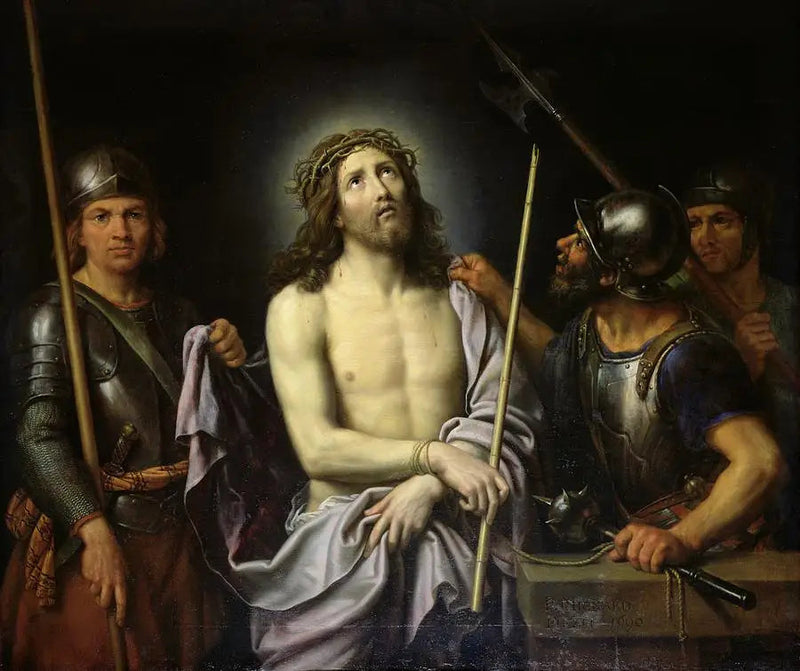 Het Christus tussen de soldaten - Pierre Mignard