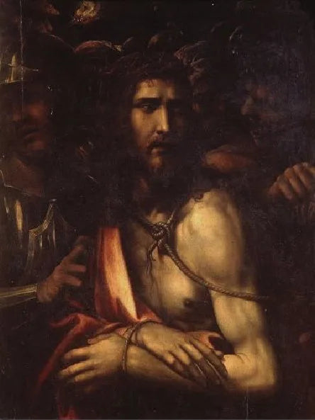 Het Christus tussen drie soldaten - Il Sodoma (Giovanni Antonio Bazzi)