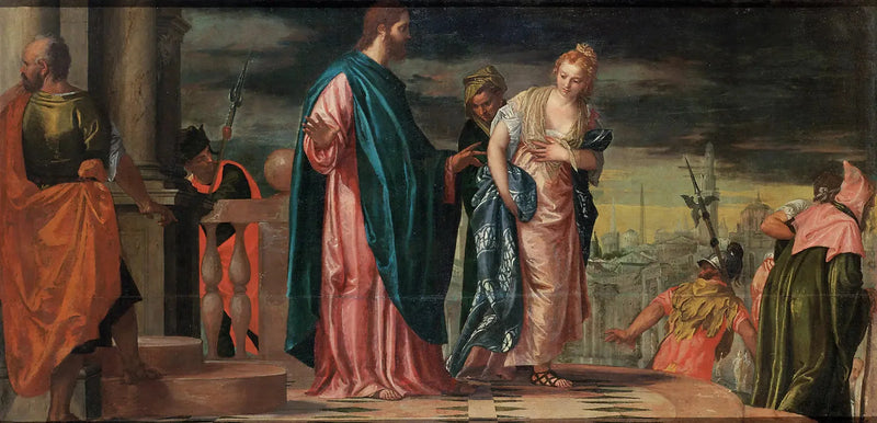 Het Christus en de overspelige vrouw - Paul Véronèse

Source:
Le Christ et la femme adultère - Paul Véronèse