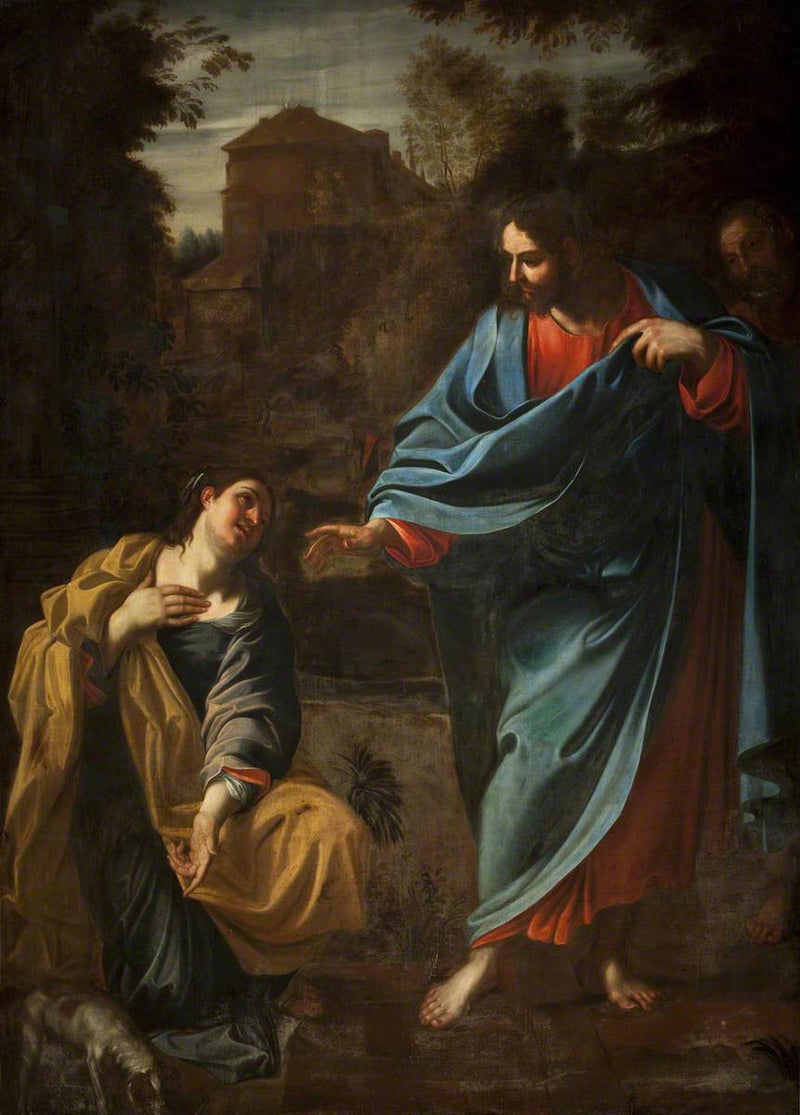 Christus en de vrouw van Kanaän - Ludovico Carracci