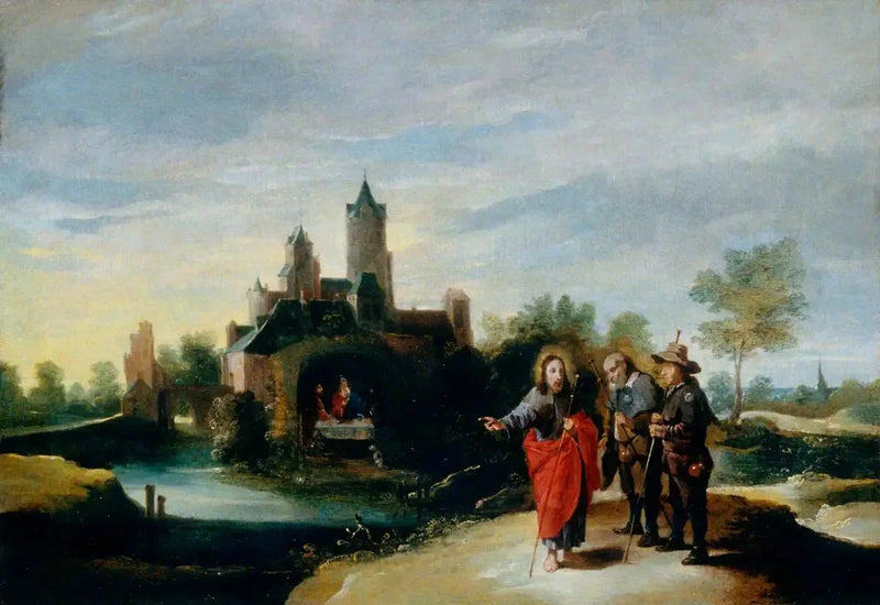 De Christus en de discipelen op de weg naar Emmaüs - David Teniers de Jonge

Source:
Le Christ et les disciples sur le chemin d'Emmaüs - David Teniers le Jeune