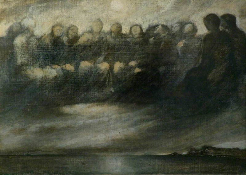 Het Christus en de twaalf apostelen - Edward Burne-Jones