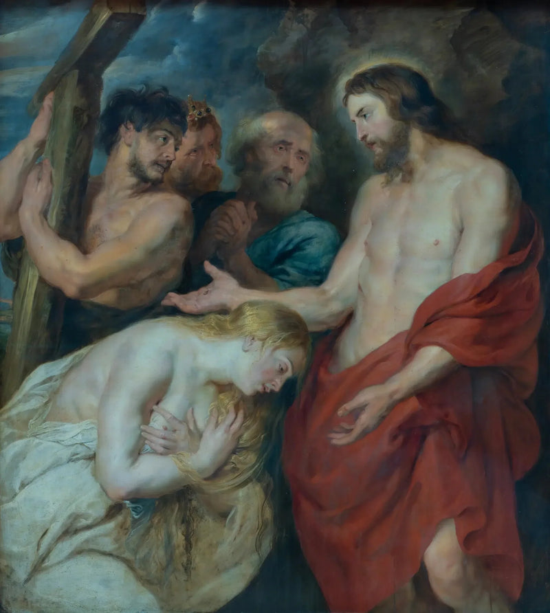 Christus en de berouwvolle zondaars - Peter Paul Rubens