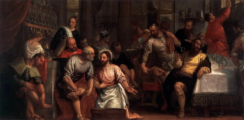 Het Christus die de voeten wast van de discipelen - Paul Véronèse

Source:
Le Christ lavant les pieds des disciples - Paul Véronèse