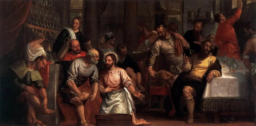 Het Christus die de voeten wast van de discipelen - Paul Véronèse

Source:
Le Christ lavant les pieds des disciples - Paul Véronèse
