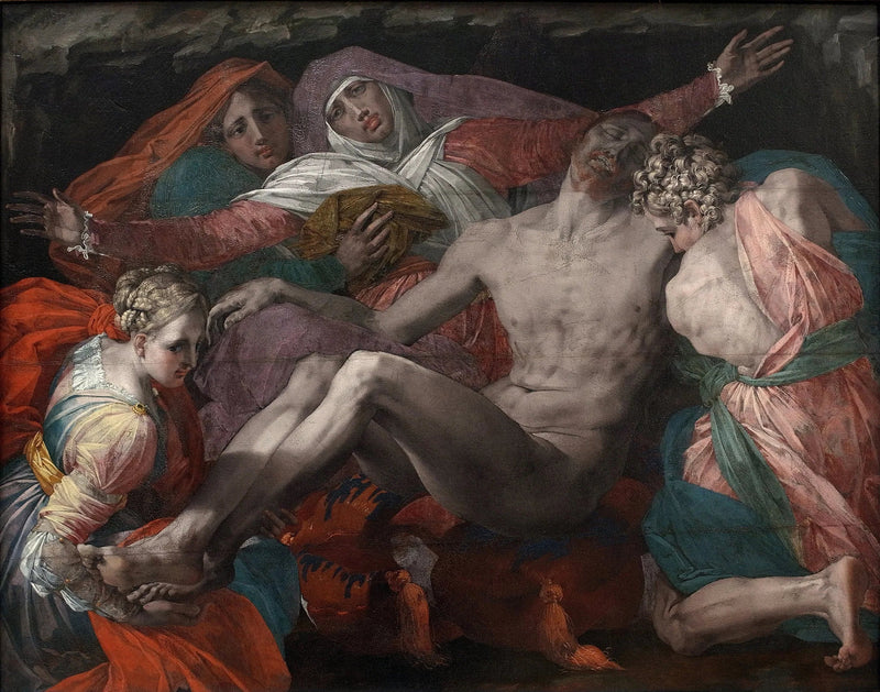 De gestorven Christus - Rosso Fiorentino