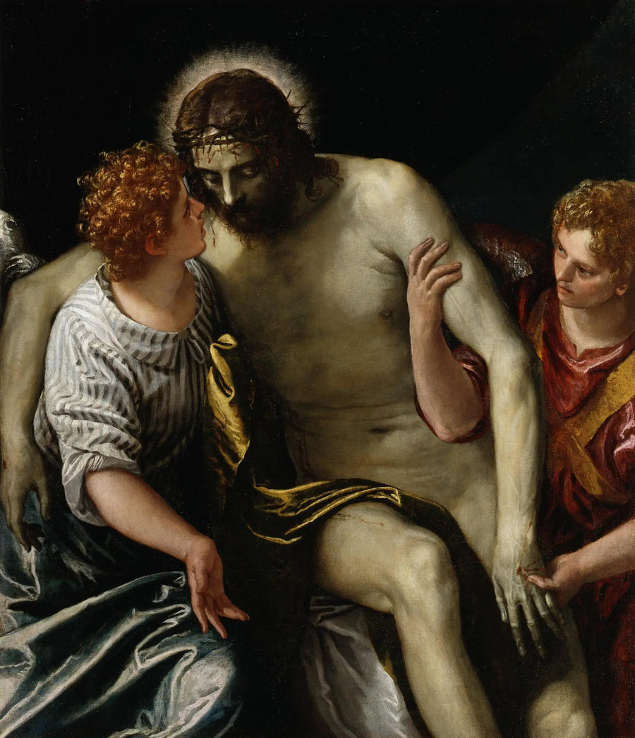 De gestorven Christus ondersteund door twee engelen - Paul Véronèse

Source:
Le Christ mort soutenu par deux anges - Paul Véronèse
