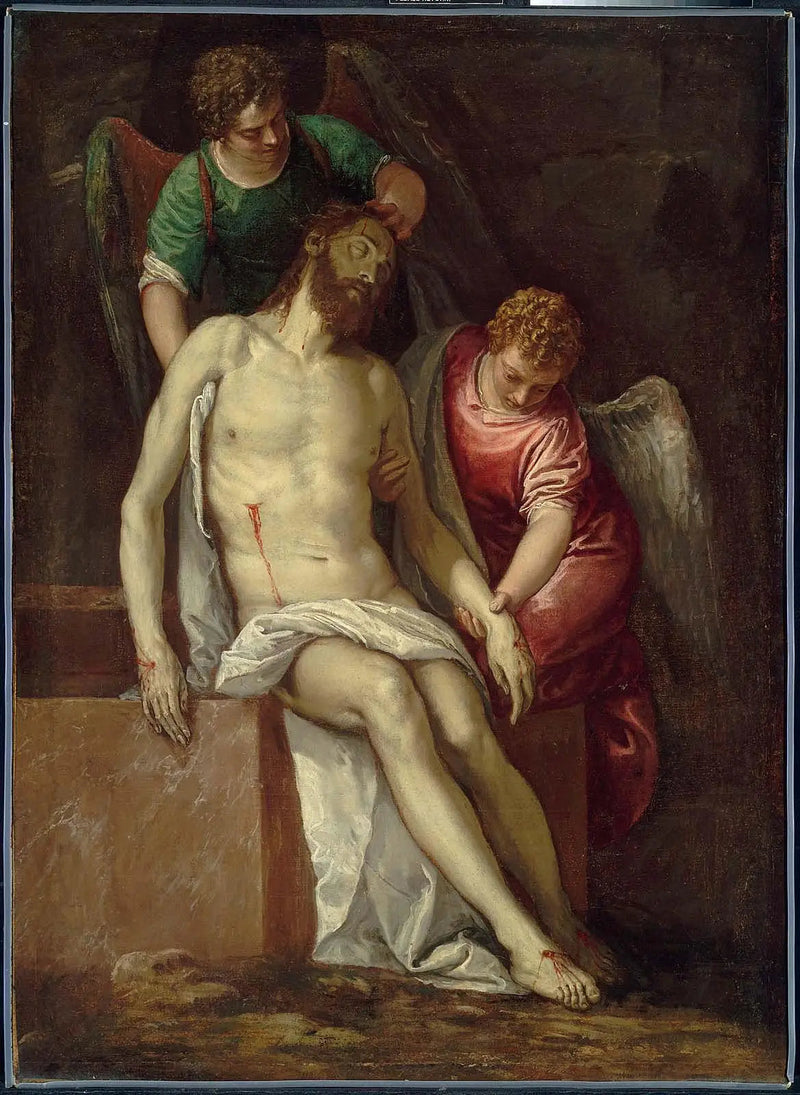 De gestorven Christus ondersteund door engelen - Paul Véronèse

Source:
Le Christ mort soutenu par les anges - Paul Véronèse