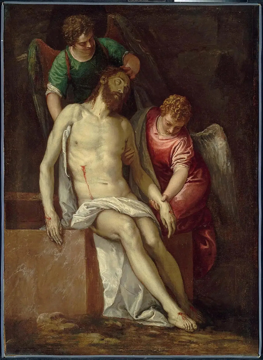 De gestorven Christus ondersteund door engelen - Paul Véronèse

Source:
Le Christ mort soutenu par les anges - Paul Véronèse