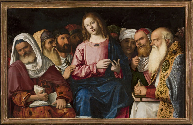 Het Christus onder de Dokters - Cima da Conegliano