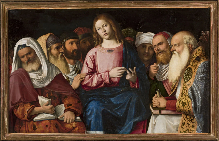 Het Christus onder de Dokters - Cima da Conegliano