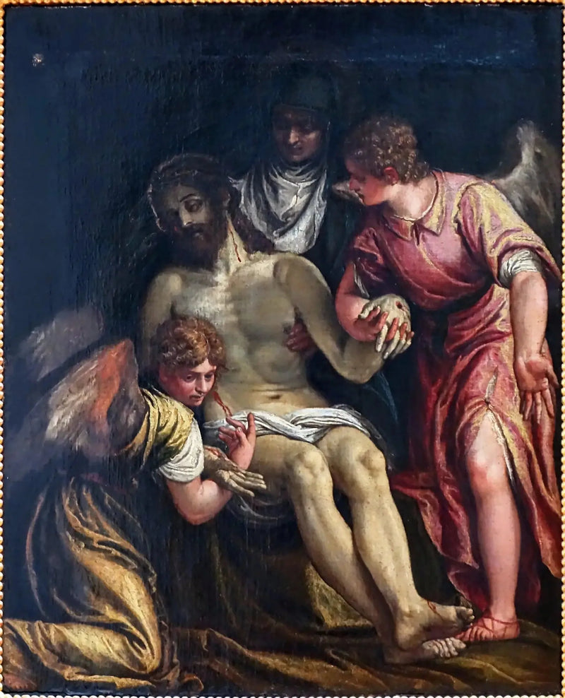 De Christus die door de Maagd en twee engelen wordt geweend - Paul Véronèse

Source:
Le Christ pleuré par la Vierge et deux anges - Paul Véronèse