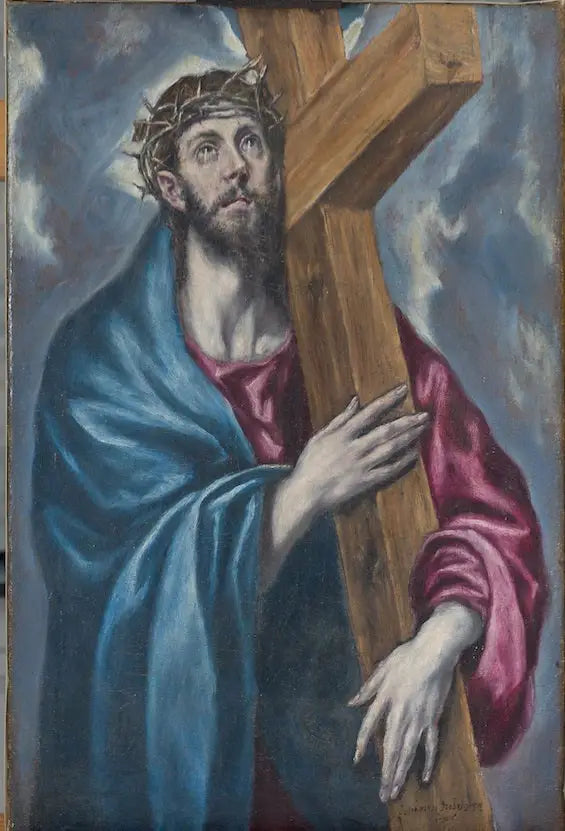 Christus die het kruis draagt - El Greco