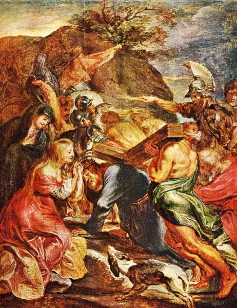 Het Christus dragend het kruis - Peter Paul Rubens
