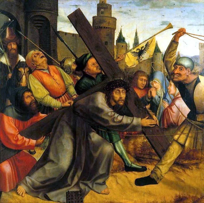 Het Christus die het kruis draagt - Quentin Metsys