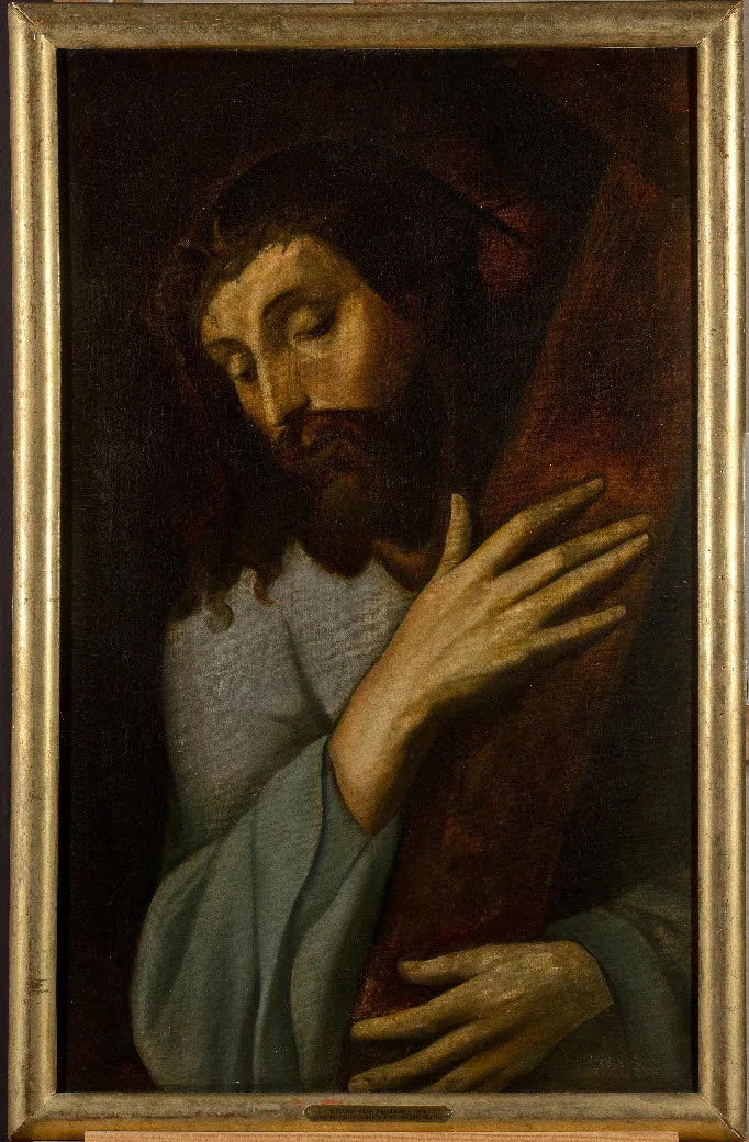 Het Christus dat zijn kruis draagt - Théodore Chassériau