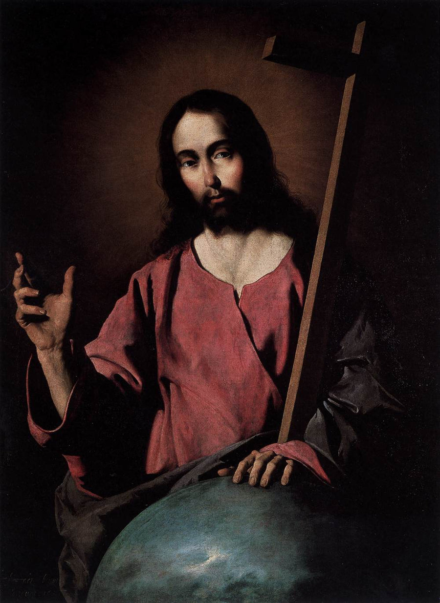 De Christus Redder zegenend - Francisco de Zurbarán