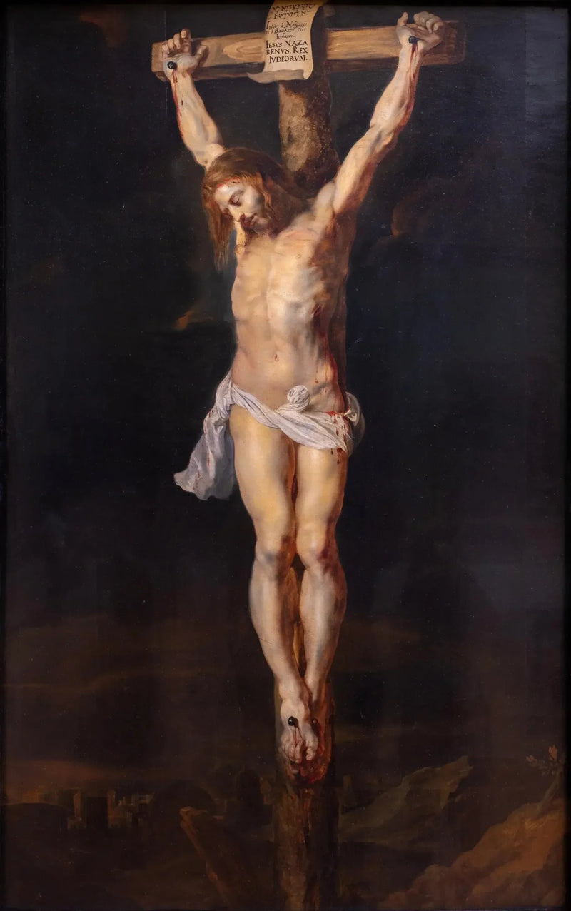 De Christus aan het kruis - Peter Paul Rubens