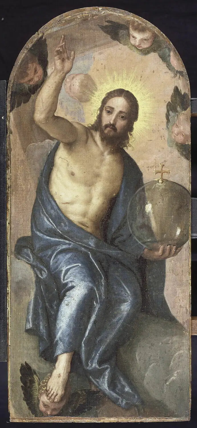 De Christus die de wereldbol vasthoudt - Paul Véronèse

Source:
Le Christ tenant la boule du monde - Paul Véronèse