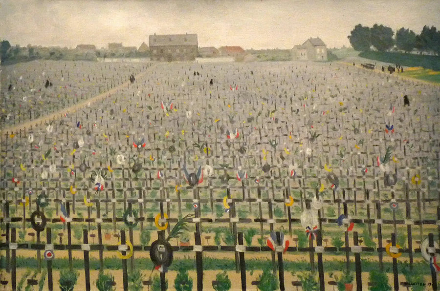 Het militaire kerkhof van Châlons - Félix Vallotton

Source:
Le Cimetière militaire de Châlons - Félix Vallotton