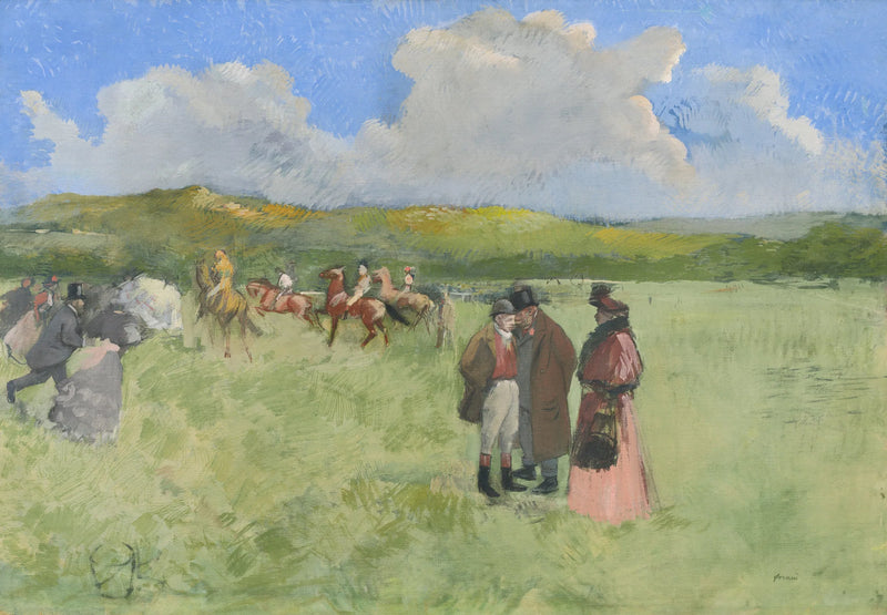 De racebaan - Jean-Louis Forain