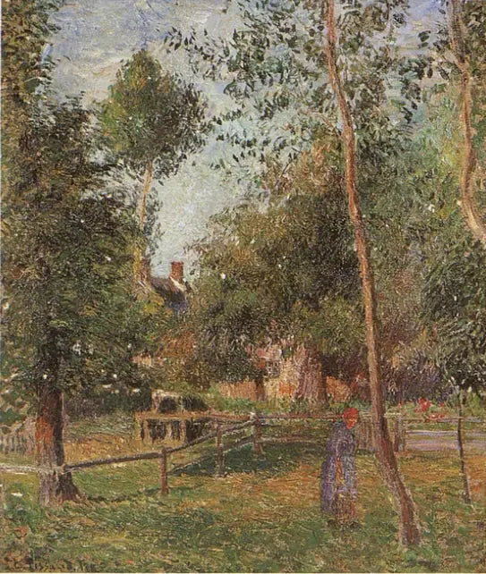 De Clos Crespin in Éragny - Camille Pissarro