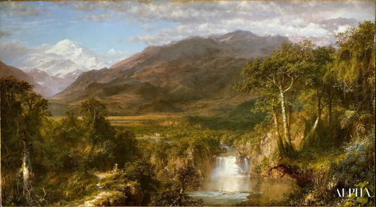 Le Cœur des Andes - Frederic Edwin Church - Reproductions de tableaux et peintures haut de gamme