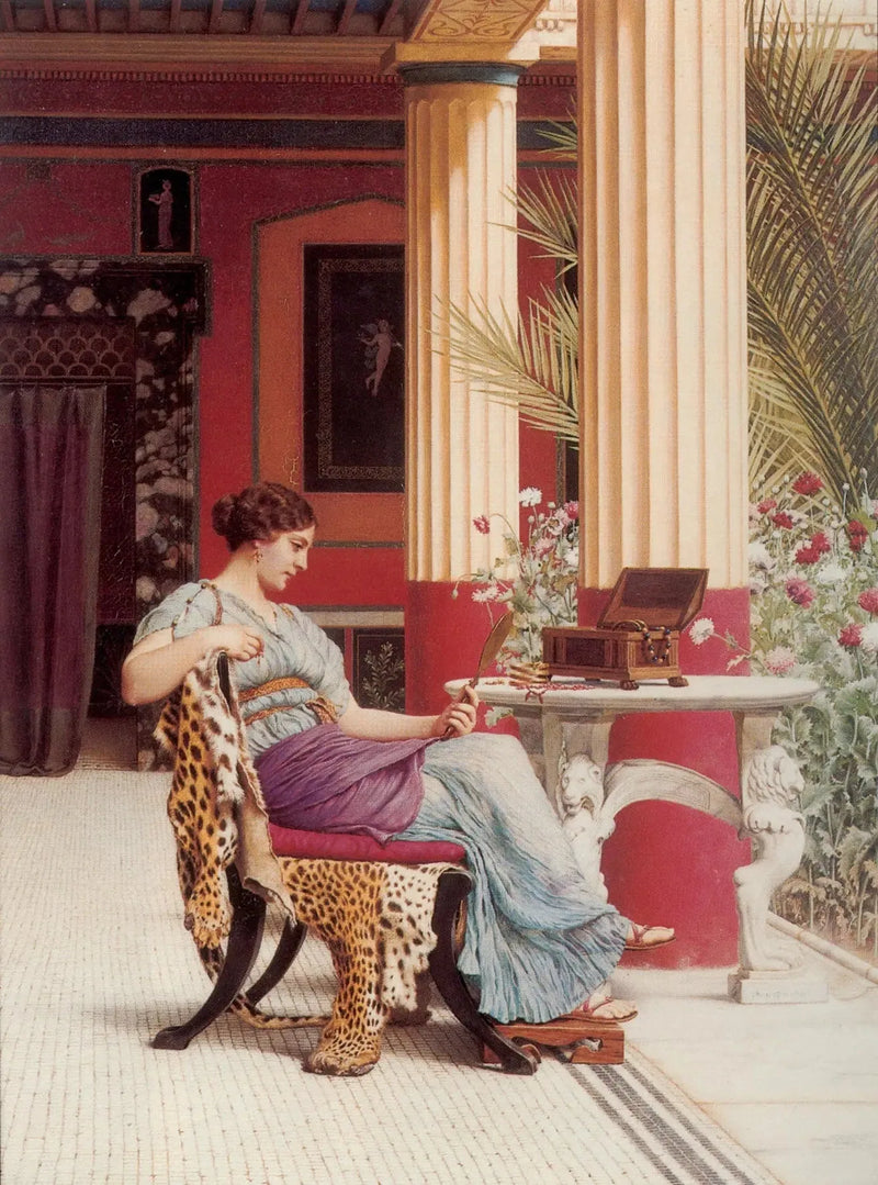 De sieradendoos - John William Godward